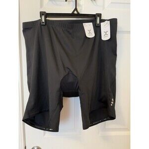 XERSION WOMENS BIKE SHORT 3X HIGH-RISE FITTED BLACK ANTI-ODOR QUICK-DRI - NEW